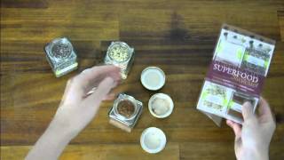 SuperfoodStarterset 4 Superfoods  vegane Rezepte [upl. by Coward82]