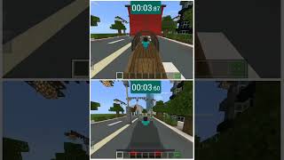 Sail boat vs tank shorts boat tank minecraft [upl. by Nonnad]