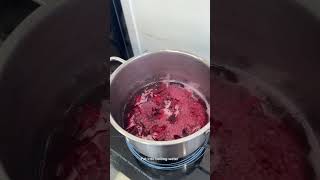 How I make tea amp jam from Roselle cafeowner tea roselle hibiscus passion love [upl. by Aina]