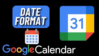 How to Change Date Format in Google Calendar [upl. by Ahsiral750]