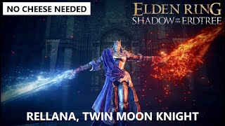 How to Defeat Rellana Boss Fight No Cheese Needed Elden Ring DLC [upl. by Dwight]