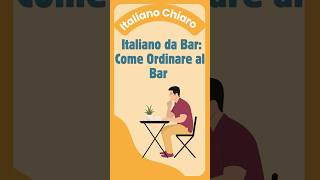 Come ordinare al bar italiano shorts [upl. by Salisbury]