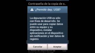 S3 mini  Ir a modo Depuración de USB [upl. by Maillil]