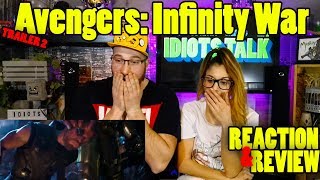 INFINITY WAR TRAILER REACTION Me hizo llorar [upl. by Redneval592]