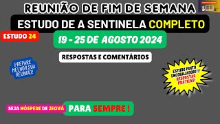 Seja hóspede de Jeová para sempre Reunião de fim de semana 1925 de agosto 2024 [upl. by Lada]