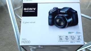 SONY CYBER SHOT DSCH200 HANDS ON FULL REVIEW [upl. by Werbel]