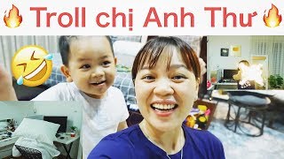 ANH THƯ BỊ TROLL MẤT HẾT TÀI SẢN YOUTUBE⁉️🤣 [upl. by Ekenna482]