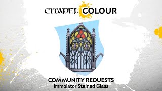 Community Requests Immolator Stained Glass [upl. by Roarke285]