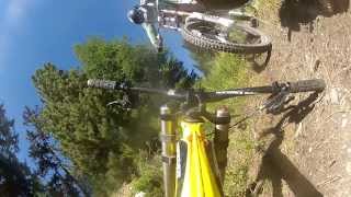 MTB downhill StLuc Suisse [upl. by Demmer312]