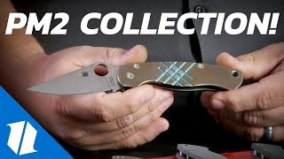 Huge Spyderco Paramilitary 2 Collection  Knife Banter Ep 29 [upl. by Cunningham]