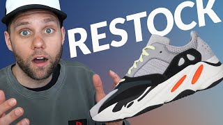 YEEZY WAVE RUNNER RESTOCK  New MX Rock 350 V2 [upl. by Schug]