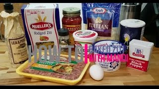 How To Baked Ziti With Mandi [upl. by Anana]