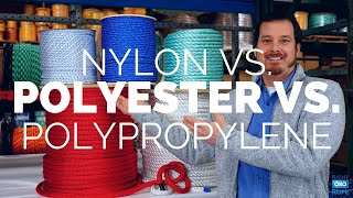 Nylon vs Polyester vs Polypropylene Rope  How to Choose the Right Rope [upl. by Okeim]