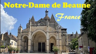 The Notre Dame de Beaune Collegiate Basilica Beaune France [upl. by Nador]