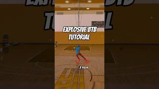 EXPLOSIVE BEHIND THE BACK 2K25 Dribble Tutorial [upl. by Harimas]