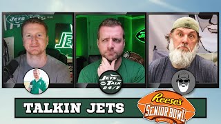 Talkin Jets  LIVE from the Senior Bowl [upl. by Asenaj]