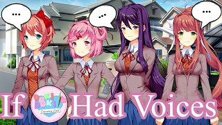 If the Doki Doki Literature Club girls had voices 🩵💜🩷💚 [upl. by Asenad]