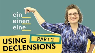 Using Declensions Part 2  Declension Patterns  German with Laura [upl. by Armalda166]