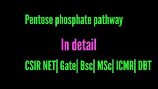 Pentose phosphate pathway Microbiology class [upl. by My]