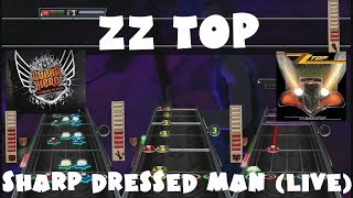 ZZ Top  Sharp Dressed Man Live  Guitar Hero Warriors of Rock Expert  Full Band [upl. by Akilak899]