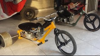 Motorised Drift Trike with lifan 110cc build no2 [upl. by Ahsanat]