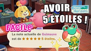 TUTO  ÎLE 5 ÉTOILES ⭐️ sur ANIMAL CROSSING NEW HORIZONSacnh animalcrossing [upl. by Oirevlis181]