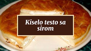 Kiselo testo sa sirom [upl. by Arracahs]