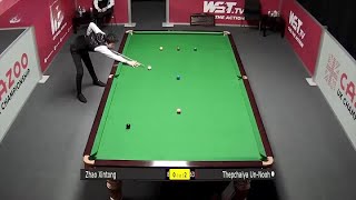 Thepchaiya UnNooh vs Zhao Xintong  UK Championship  Part 1 [upl. by Notniv]