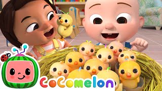 Nina and JJs Little Chicks  Sing Along with Nina  CoComelon Nursery Rhymes amp Kids Songs [upl. by Ardnossak]