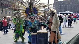 Mexico City’s Aztec Dancers of the Natives [upl. by Malinowski]