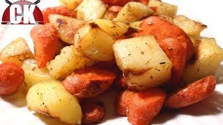 How to make Roasted Potatoes and Carrots  Easy Cooking [upl. by Kyle]