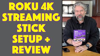 Roku Streaming Stick 4K  HOW TO SET UP  REVIEW [upl. by Adidnere]