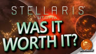 🤔Stellaris Utopia Was it worth it DLCexpansion gameplay commentary [upl. by Elehcir642]