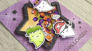 Halloween shaker card [upl. by Jemimah802]