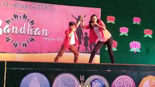 Mother amp Son Dance Performance  Mera Wala Dance  Jai Jai Shiv Shankar  6 years Old  BANDHAN 2019 [upl. by Koa]