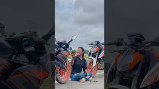 Ek Saat Dono Bikes Ride Pe Jana Chahti Hai 🏍️❤️ shorts ktm ytshorts [upl. by Acirahs]