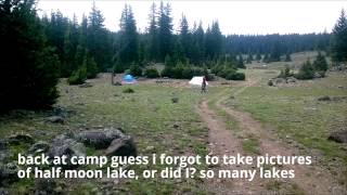 backpacking boulder mountains Utah [upl. by Dachia]