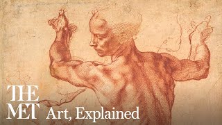 Deconstructing Michelangelos process from a Sistine Chapel study  Art Explained [upl. by Giffie]