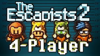 Escapists 2 Versus Mode  Baron Vs Blitz Epic Prison Escape Race  The Escapists 2 Gameplay [upl. by Eeresed88]