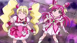 Precure Max Heart Back in Action Appeance of Hugtto Precure Episode 37 [upl. by Yhtommit736]