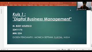 Digital Business Management [upl. by Hedgcock]