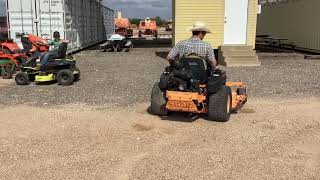 NOVEMBER 16TH AUCTION  LOT 3234 SCAG POWER EQUIPMENT TIGER CLUB ZERO TURN MOWER [upl. by Terriss]