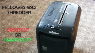 Fellowes 60Cs Shredder Review [upl. by Gladi]