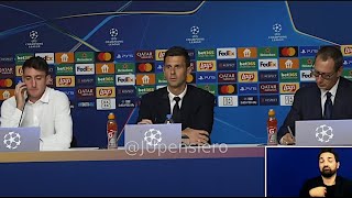 Conferenza stampa THIAGO MOTTA CAMBIASO pre LipsiaJuve quotNoi non vorremo mai subire il giocoquot [upl. by Scheld228]