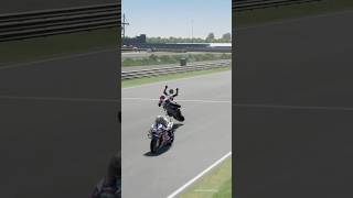 Marc Marquez Crash When Wheelie marquez dangerousrace motogp [upl. by Alika7]