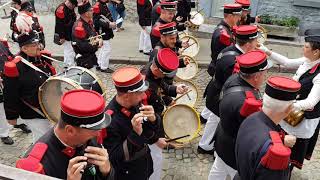 Marche Sainte Rolende 2019 Mardi de Pentecôte Gerpinnes centre 70 passage GerpinnesFlaches [upl. by Schaeffer961]