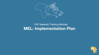 Monitoring Evaluation amp Learning Part 3 Implementation Plan [upl. by Mihe]