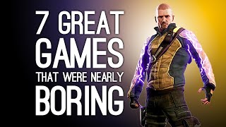 7 Great Games That Were Nearly Extremely Boring [upl. by Yelrac764]