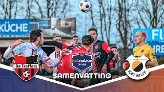 CURIEUZE tweede goal 👀⚽  De Treffers vs VV Katwijk  Samenvatting Betnation Divisie 2324 [upl. by Goodrow440]