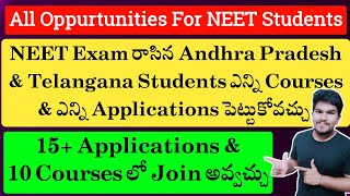 How many Courses amp Applications Can be filled by AP amp TS NEET Students  Total Counseling Fee neet [upl. by Aseeral]